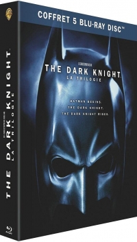  Coffret Blu-ray : Batman : Begins + Batman : The Dark Knight + Batman : The Dark Knight Rises