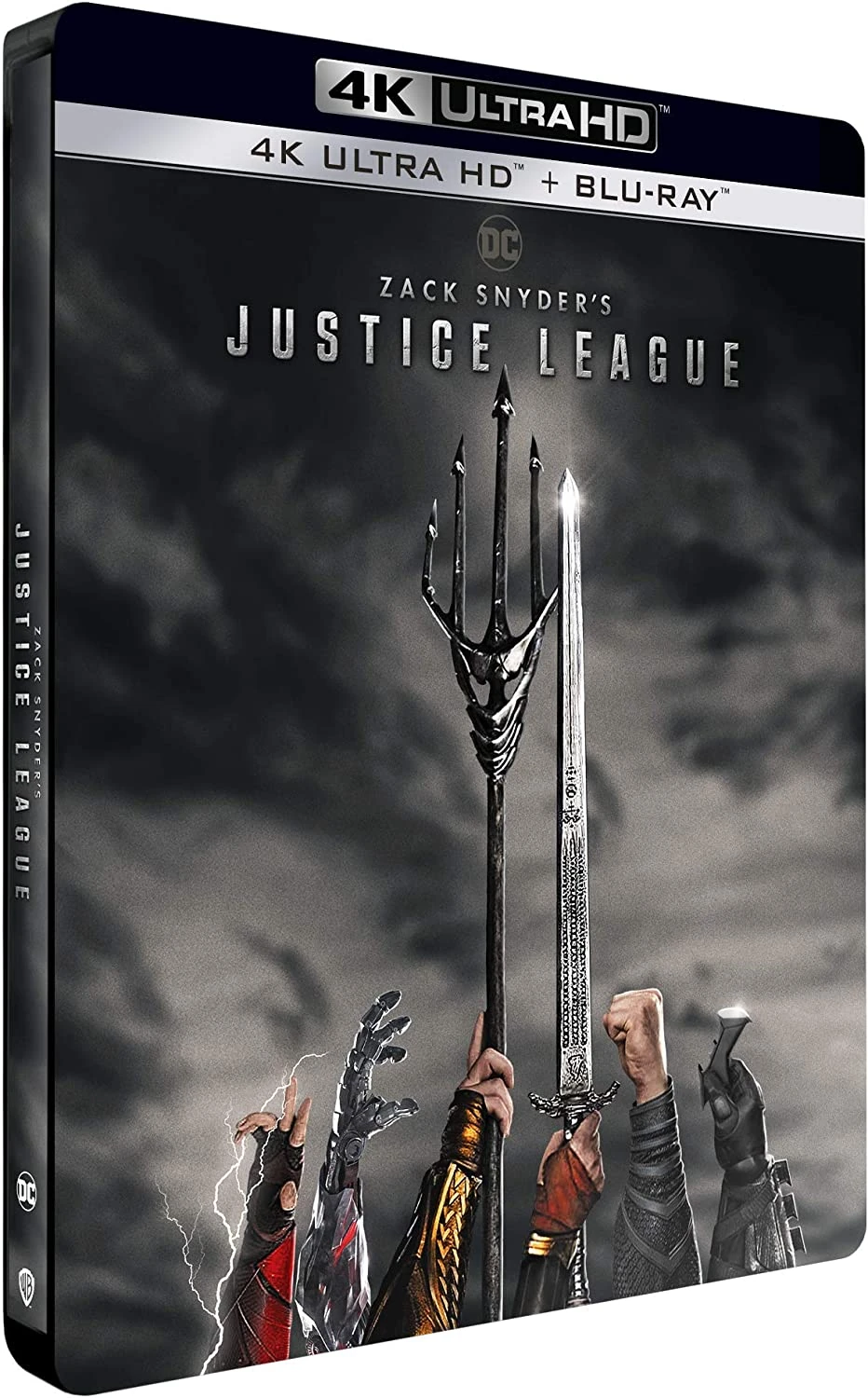 Justice League (Zack Snyder’s) - 4K Ultra-HD & Blu-Ray - Edition Steelbook