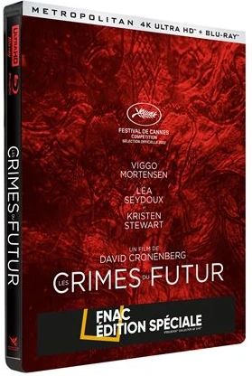 Les Crimes du Futur - 4K Ultra HD & Blu-Ray - Edition Steelbook