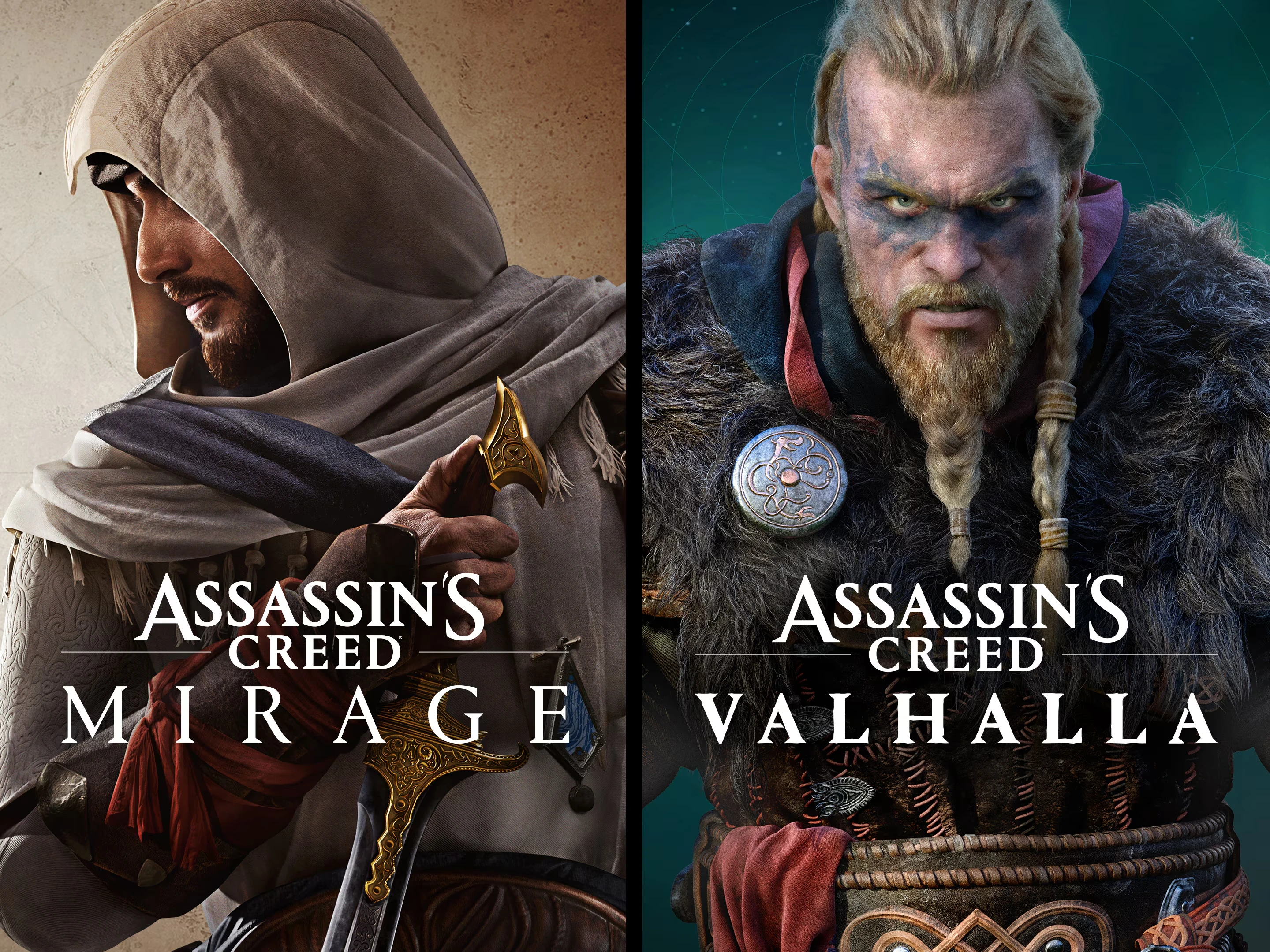 Assassin's Creed Mirage + Assassin's Creed Valhalla
