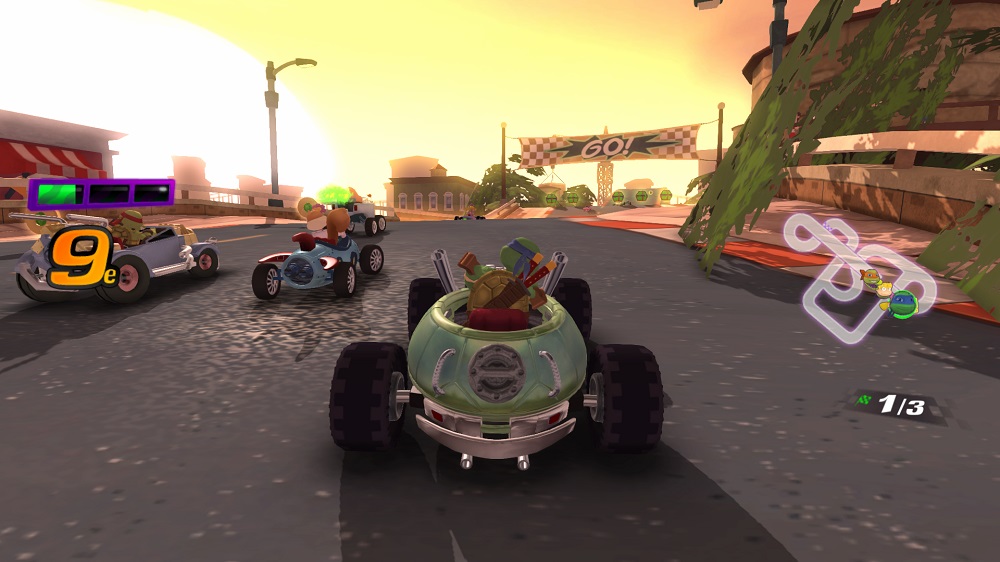Test Nickelodeon Kart Racers : un tortue ninja au karting