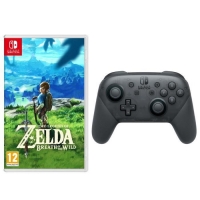 The Legend of Zelda: Breath of the Wild + Manette Pro Switch