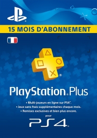 [Prime] Abonnement de 15 mois - Playstation Plus