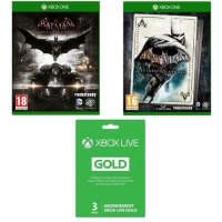 Batman : Return to Arkham + Batman Arkham Knight + Abonnement Xbox Live de 3 Mois