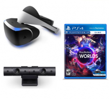 Casque Playstation VR + Camera + VR Worlds