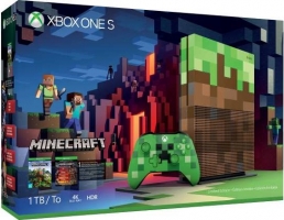Console Xbox One S (Édition Limitée) - 1To + Minecraft 