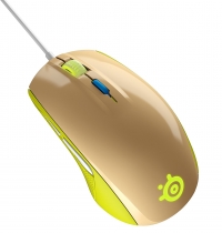 Souris Gaming Optique - SteelSeries Rival 100 - Illumination RGB, 6 Boutons (Gaia Vert)