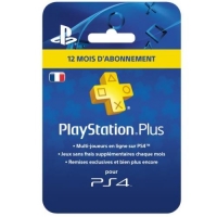Abonnement PlayStation Plus de 12 mois