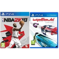 NBA 2K18 + WipEout Omega Collection (via mobile)