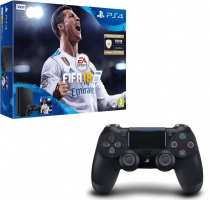Console PS4 Slim - 1To + 2ème Manette +  FIFA 18