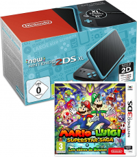 Console  2DS XL (noir ou blanc) + Mario & Luigi Superstar Saga ou Yo-Kai Watch 2 : Spectres Psychiques