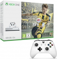 Console Xbox One S - 500Go + 2ème Manette + FIFA 17