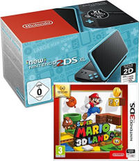  Console 2DS XL (noir ou blanc) + 1 Jeu (Super Mario 3D Land, Kirby Triple Deluxe, Luigi's Mansion 2)