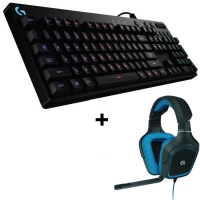 Clavier Gamer - Logitech G810 Orion Spectrum RVB - Mécanique + Micro-Casque - Logitech G430