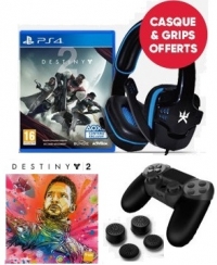 Destiny 2 + Artbook + Micro-Casque Alpha Omega + Grip + Capuchons 