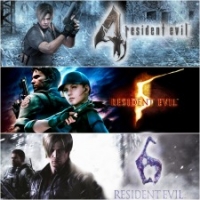 Résident Evil 4 + Résident Evil 5 + Résident Evil 6