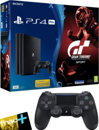 Console PS4 Pro - 1To + Gran Turismo Sport + Qui es tu ? + 2ème Manette + 1 an de Carte Fnac+ (valeur 49€)