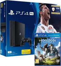 Console PS4 Pro - 1To + FIFA 18 + Horizon : Zero Dawn + Playstation plus de 14 Jours