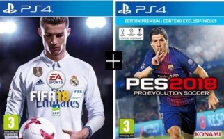 Pack FIFA 18 + PES 2018 - Édition Premium