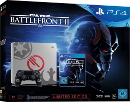 Console PS4 Slim - 1To - Edition Limitée + Star Wars Battlefront II : Deluxe Edition