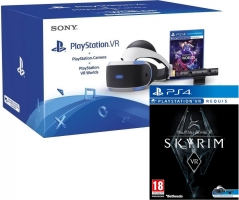 Casque Playstation VR + Camera + VR Worlds + Skyrim VR