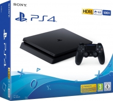 Console PS4 Slim - 500 Go (Noire) 