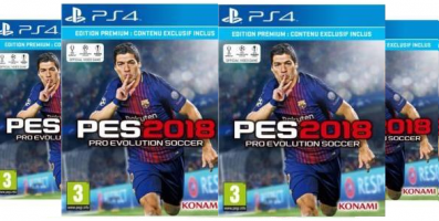 Pack de 4 Jeux PES 2018 - Édition Premium