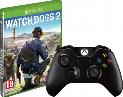 Manette Xbox One pour Xbox One / PC + Watch Dogs 2