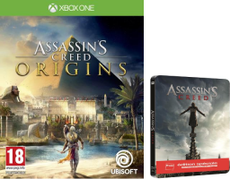 Assassin's Creed Origins + Assassin's Creed le Film en Blu-Ray 3D/2D - Edition Fnac Steelbook + 10€ Offerts