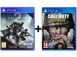Destiny 2 (avec Émote Digital) + Call Of Duty : World War II