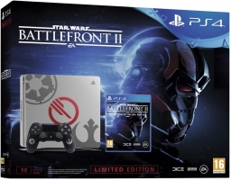 Console PS4 Slim - 1To - Edition Limitée + Star Wars Battlefront 2 - Deluxe Edition