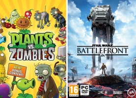 Star Wars: Battlefront / Plants Vs Zombies Garden Warfare (Code - Origin)