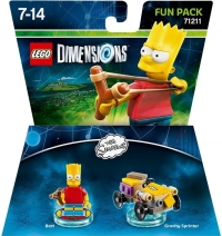 Figurine Lego Dimensions - Bart Simpson