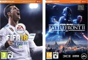 FIFA 18 ou Star Wars: Battlefront II (Code - Origin)