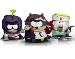 Pack de 3 Figurines South Park : Le Coon + Mystérion + Professeur Chaos