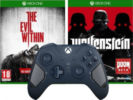 Manette pour Xbox One / PC - Spécial Edition - Patrol Tech + Wolfenstein : The New Order + Evil Within