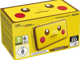 Console New Nintendo 2DS XL - Édition Limitée Pikachu 