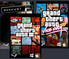 Humble Bundle Rockstar (Manhunt + GTA Vice City + GTA III) - Steam