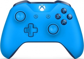 Manette pour Xbox One / PC bleue