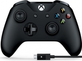 Manette pour Xbox One / PC (Noir - V3) + Câble PC 