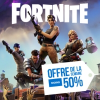 Promo Fortnite : -50% sur les Packs de Fondateur 