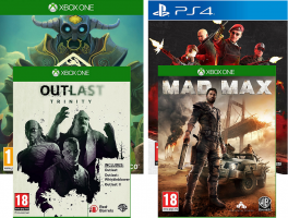 EarthLock : Festival Of Magic / Raid: World War II / Outlast Trinity / Mad Max