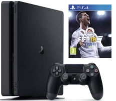 Console PS4 Slim - 500Go + FIFA 18