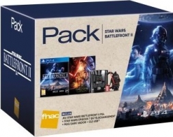 Star Wars Battlefront II + Le film Star Wars : Le Réveil de la Force + Clé USB Kylo Ren ou Rey + Mug Dark Vador + 20€ Offerts