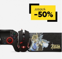 Jusqu'à -50% sur une Sélection d'accessoires Gaming