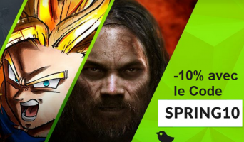 Spring Sale : Sélection de Jeux en Promotion + 10% Supplémentaire