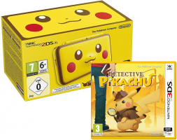 Console New Nintendo 2DS XL - Edition Limitée Pikachu ou Poké Ball + Détective Pikachu