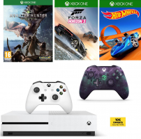 Console Xbox One S - 1To + 2ème Manette - Edition Limitée Sea of Thieves + Forza Horizon 3 + Hot Wheels (DLC) + 1 Jeu (au choix) + 20€ Offerts