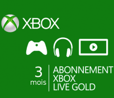 [Nouveaux Abonnés] Abonnement Xbox Live Gold de 3 Mois