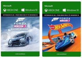 Forza Horizon 3 - Blizzard Mountain ou Hot Wheels (DLC - Code)